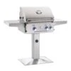 American Outdoor Grill 24 Inch Gas Grill On Pedestal 2 American Outdoor Grill 24 Inch Gas Grill On Pedestal -Party Bbq 24npt l series patio post mount grill a 03 20