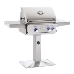 American Outdoor Grill 24 Inch Gas Grill On Pedestal
