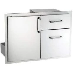 American Outdoor Grill 18-30-SSDD Door With Double Drawers