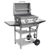 Solaire AA23AGC AllAbout Double Burner Table Top Infrared Grill On Cart -Party Bbq aa23a gc a 02 20