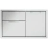 DCS ADR2-36 Double Access Drawers And Propane Tank Storage, 35.9375x21.875-Inch -Party Bbq adr2 36 a 05 23