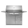 Alfresco ALXE-42RFG Refigerated Cart Grill, 42-Inch -Party Bbq alxe 42rfg closed