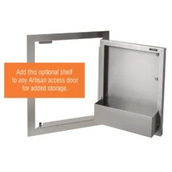 Artisan ARTP-DS32 Door Shelf For 32-Inch Double Access Doors -Party Bbq artp ds a 02 20 1