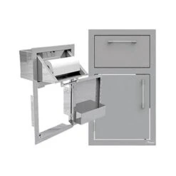 Alfresco AXE-DTH-x-SC Door And Towel Holder Combo, 17-Inch