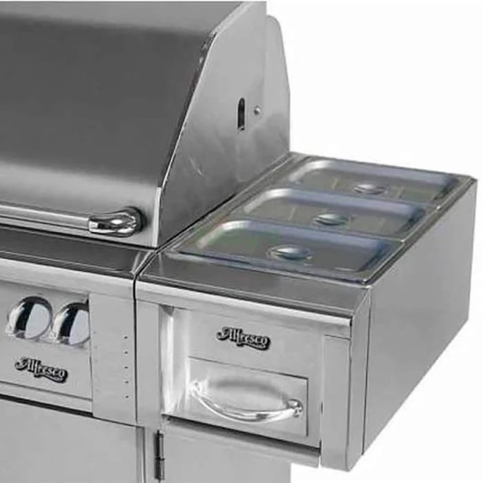 Alfresco AXEFWC Cart Mount Food Warmer, 14-Inch 2 Alfresco AXEFWC Cart Mount Food Warmer, 14-Inch