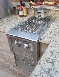 Alfresco AXESB-2 Built-In Dual Side Burner, 14-Inches -Party Bbq axesb 1