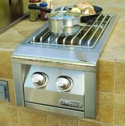 Alfresco AXESB-2 Built-In Dual Side Burner, 14-Inches -Party Bbq axesb 2 1