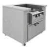Alfresco AXEVP-SSCOUNTER Versapower Cooker On All Stainless Counter With Storage -Party Bbq axevp sscounter config a 02 22