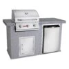 Bull BG-3107x-G El Mundo Built-In Grill Island, Grey 1 Bull BG-3107x-G El Mundo Built-In Grill Island, Grey -Party Bbq bg 3107x grey a 06 20