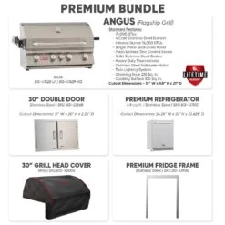 Bull BG-BDL-PRM Premium Outdoor Kitchen Bundle -Party Bbq bg bdl prm ag access 02 22
