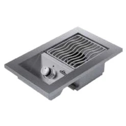 Napoleon BI10RTSS Stainless Steel Built-In 500 Series Single Range Top Burner -Party Bbq bi10rtss config a 03 21 1
