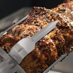 Broil King 50500 Stainless Steel Mega Rotisserie Forks -Party Bbq bk 50500 ls a 06 20