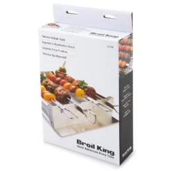 Broil King 69138 Stainless Steel Narrow Kebab Rack -Party Bbq bk 69138 c 06 20