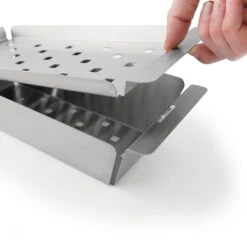 Broil King 69722 Narrow Stainless Steel Grill Topper -Party Bbq bk 69722 f 06 20
