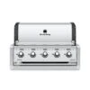 Broil King RG-S520 Regal S520 Stainless Steel 5-Burner Built-In Gas Grill Head, 37-Inches -Party Bbq bk builtin regal s520 a 06 20