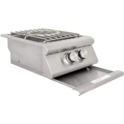 Blaze BLZ-PBLTE Built-In Power Burner With Lights, Wok Ring And Lid -Party Bbq blz pb d