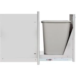 Blaze Narrow Trash Storage Drawer, 26.375x13.875-Inch -Party Bbq blz trnw drw h d 03 23