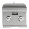Coyote Stainless Steel Built-In Double Side Burner (C1DB) -Party Bbq c1db a 07 21