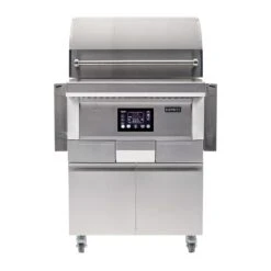 Coyote Stainless Steel Freestanding Pellet Grill, 28-Inch (C1P28-FS)