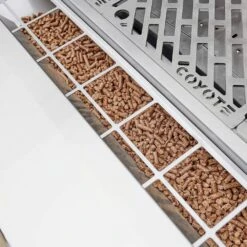 Coyote Stainless Steel Built-In Pellet Grill, 36-Inch (C1P36) -Party Bbq c1p36 fs d 07 21 2