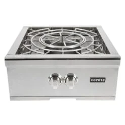 Coyote Stainless Steel Built-In Power Burner (C1PB)