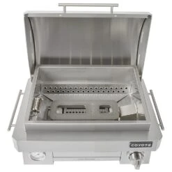 Coyote Stainless Steel Portable Grill, Propane (C1PORTLP) -Party Bbq c1portlp d 07 21