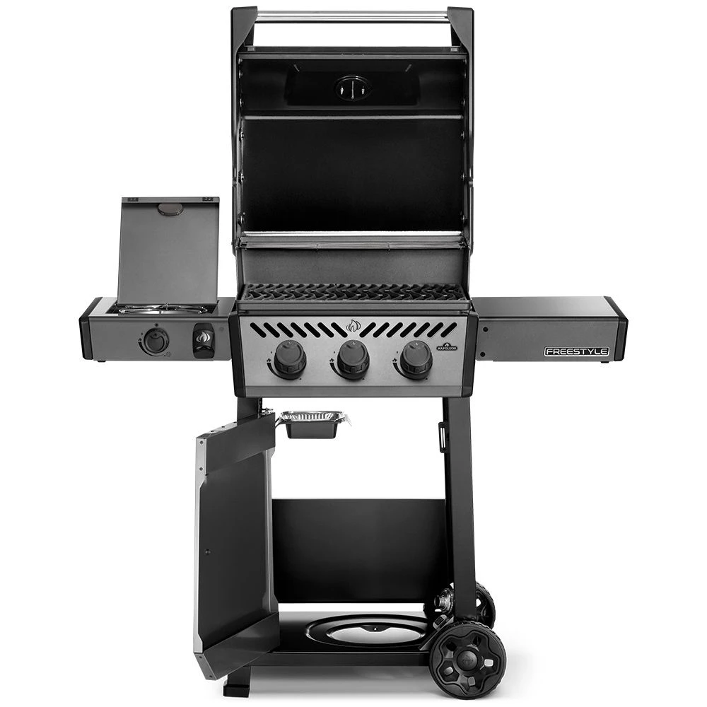 Napoleon F365DSBPGT-ECP Freestyle 365 Gas Grill On Cart With Side Range Burner, Propane 4 Napoleon F365DSBPGT-ECP Freestyle 365 Gas Grill On Cart With Side Range Burner, Propane - Image 2