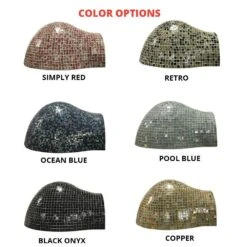 HPC Fire FDP-FORNO-EI Forno Dual Fuel Wood & Gas Countertop Glass Tile Pizza Oven On Cart -Party Bbq fdp color options b 04 21