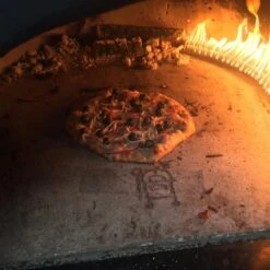 HPC Fire FDP-DINAPOLI/RTF-EI Di Napoli Dual Fuel Wood & Gas Built-In Pizza Oven With DIY Enclosure -Party Bbq fdp forno d 04 21 1