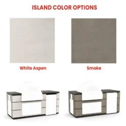 Fire Magic 77-Inch Outdoor Kitchen Island With 30-Inch Echelon Gas Grill, Refrigerator And Doors 10 Fire Magic 77-Inch Outdoor Kitchen Island With 30-Inch Echelon Gas Grill, Refrigerator And Doors -Party Bbq fm island color options a 06 23 1