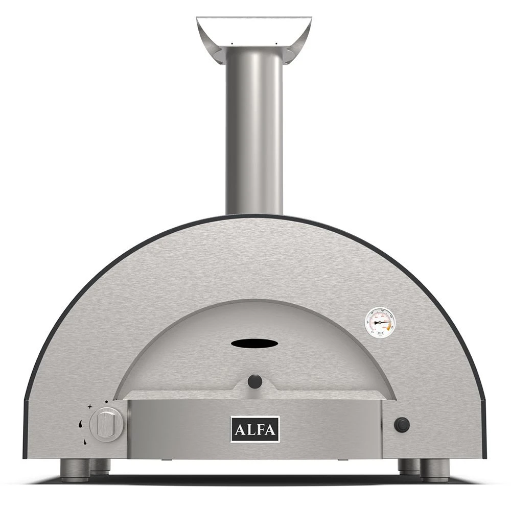 Alfa 2 Pizze 38-Inch Ardesia Gray Countertop Gas Pizza Oven 3 Alfa 2 Pizze 38-Inch Ardesia Gray Countertop Gas Pizza Oven