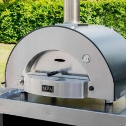 Alfa 2 Pizze 38-Inch Ardesia Gray Countertop Gas Pizza Oven 11 Alfa 2 Pizze 38-Inch Ardesia Gray Countertop Gas Pizza Oven -Party Bbq fxcl 2p ggra u d 05 23 1