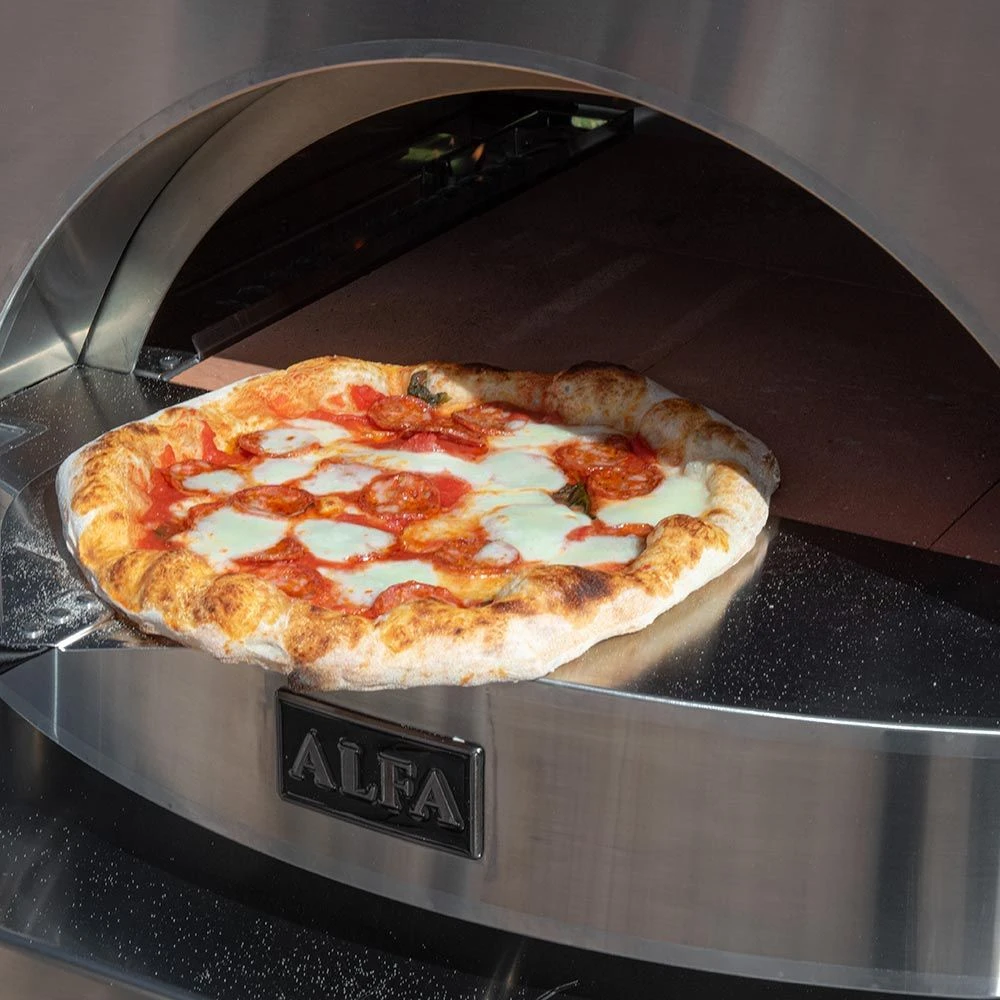 Alfa 2 Pizze 38-Inch Ardesia Gray Countertop Gas Pizza Oven 8 Alfa 2 Pizze 38-Inch Ardesia Gray Countertop Gas Pizza Oven - Image 6