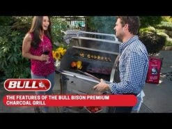 Bull BG-88000 30-Inch Bison Premium Freestanding Charcoal Grill -Party Bbq g0mtaNeNkLA 1
