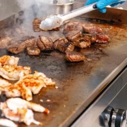 Le Griddle Big Texan Built-In Dual Fuel Gas Griddle -Party Bbq gfe105 e 05 23