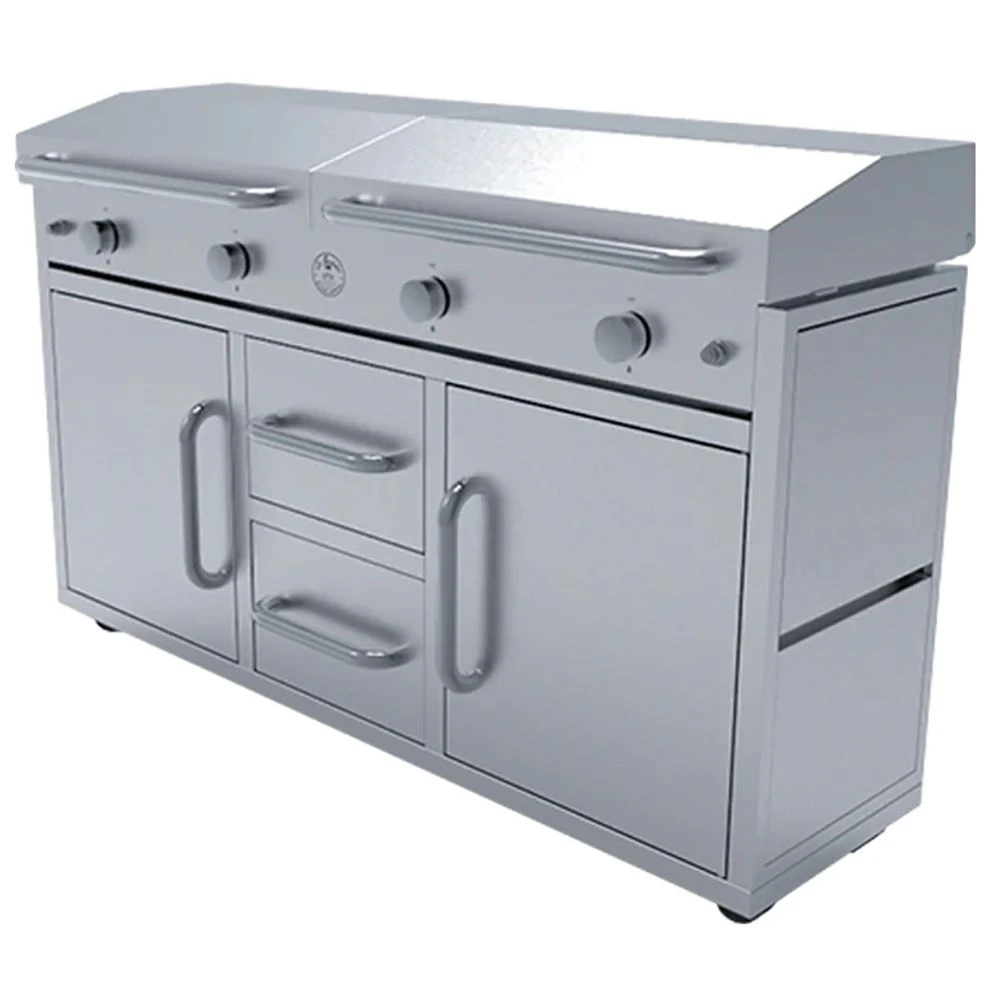 Le Griddle Grand Texan Freestanding Dual Fuel Gas Griddle 6 Le Griddle Grand Texan Freestanding Dual Fuel Gas Griddle - Image 4