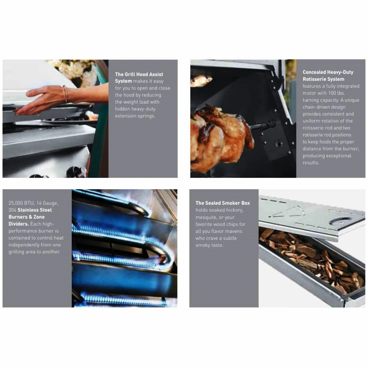 Twin Eagles TEBQ54RS-C 54-Inch Built-In Gas Grill With Infrared Rotisserie And Sear Zone 5 Twin Eagles TEBQ54RS-C 54-Inch Built-In Gas Grill With Infrared Rotisserie And Sear Zone - Image 3