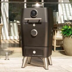 Everdure HBCE4K-Config 4K Electric Ignition Charcoal/Electric Outdoor Oven -Party Bbq hbce4kbus ls d 06 21