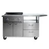 Lynx L30AG-LMKC54 Asado Gas Grill On Mobile Kitchen Cart, 30-Inch -Party Bbq l30agm a 02 20