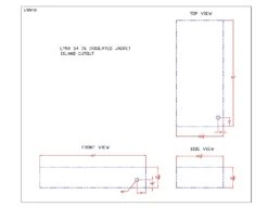 Lynx LIJ54 Insulated Jacket For 54-Inch Built-In Grill -Party Bbq lij54 specs b