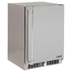 Lynx LN24REFC Stainless Steel Outdoor Refrigerator With Freezer Combo, 24-Inch -Party Bbq lm24refr a 02 20