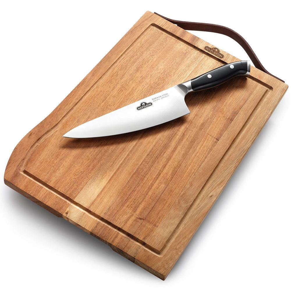Napoleon 70066 Premium Cutting Board And Knife Set 3 Napoleon 70066 Premium Cutting Board And Knife Set