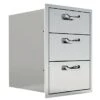 The Outdoor GreatRoom Company 16DRW3 Triple Drawer Storage, 16-Inch -Party Bbq ogc 16drw3 a 02 22