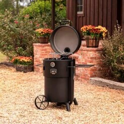 Oklahoma Joe's OKJ-19202 Anthem Series Bronco Pro Drum Smoker -Party Bbq okj 19202099 ls c 05 21