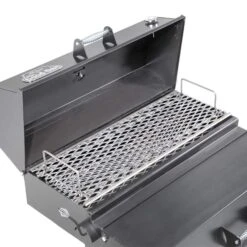 The Good-One Generation III Open Range Natural Wood Smoker And Grill, Built In -Party Bbq or built in tray