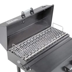 The Good-One Generation III Open Range Natural Wood Smoker And Grill, On Cart 10 The Good-One Generation III Open Range Natural Wood Smoker And Grill, On Cart -Party Bbq or tray