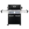 Napoleon P500RSIB-3 Prestige 500 Gas Grill On Cart With Rotisserie And Side Burner, 28-Inches