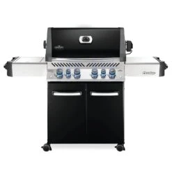 Napoleon P500RSIB-3 Prestige 500 Gas Grill On Cart With Rotisserie And Side Burner, 28-Inches
