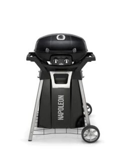 Napoleon TravelQ PRO285 Portable Tabletop Gas Grill On Cart -Party Bbq pro285 with cart no side shelfs napoleon grills