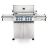 Napoleon PRO500RSIBSS-3 Prestige PRO 500 Gas Grill On Cart With Rotisserie And Side Burner, 28-Inches -Party Bbq pro500 3 a 07 20